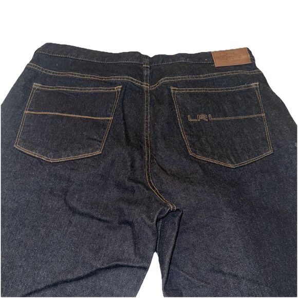 Ralph Lauren Jeans Modern Fit Dark Blue Denim  Sz 16 - Picture 1 of 16